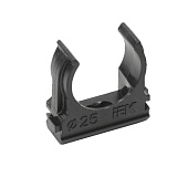 Клипса для труб 25мм CF25 IEK черный (10 шт) Клипса для труб 25мм CF25 IEK черный (10 шт)