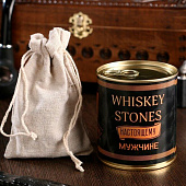 Камни для виски Whiskey stones, в консервной банке, 9 шт. 