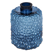 Ваза 15x21 см стекло синий 502-987 Ваза 15x21 см стекло синий 502-987