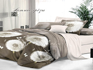  Комплект постельного белья Sateen De Luxe Летние грёзы, семейный, сатин, наволочки 70х70 см 