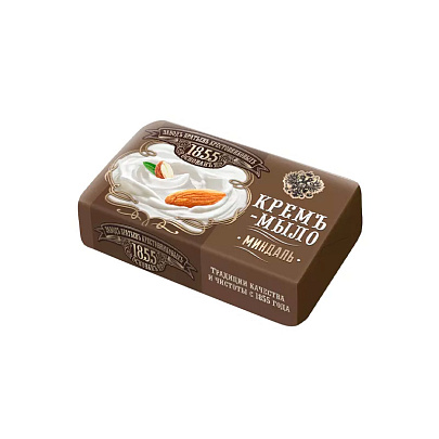  Крем-мыло туалетное ЗБК Миндаль, 190г Нэфис 
