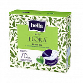 Гигиенические прокладки Bella Panty FLORA Green tea 70шт Арт. BE-021-RZ70-007 Гигиенические прокладки Bella Panty FLORA Green tea 70шт Арт. BE-021-RZ70-007