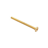 Винт мебел.плоск. М6x 60мм латунирован. 4 шт Винт мебел.плоск. М6x 60мм латунирован. 4 шт