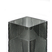 Ваза «Джойс», 30х10 см, стекло, серая 10872826 Ваза «Джойс», 30х10 см, стекло, серая 10872826