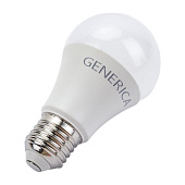  Лампа LED 15Вт Е27, груша, 4000К нейтр. бел. GENERICA 