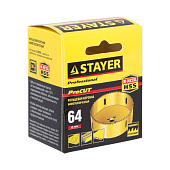 Коронка 64мм биметал.универсал./STAYER "PROFESSIONAL