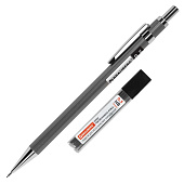 Набор карандаш механический и грифели BRAUBERG CHROME, 0,5 мм 12 штук, 181969 Набор карандаш механический и грифели BRAUBERG CHROME, 0,5 мм 12 штук, 181969