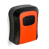 Сейф-ключница кодовая металл, пластик, оранжевый ТУНДРА Сейф-ключница кодовая металл, пластик, оранжевый ТУНДРА