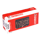  Саморезы универсальные желтые ШУж 4,5х35мм, потайная голова, 200шт 