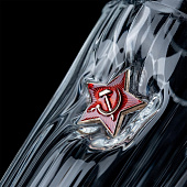 Стакан граненый "Непробиваемый." со звездой 250 мл 6755604 Стакан граненый "Непробиваемый." со звездой 250 мл 6755604