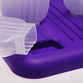 Набор форм для мороженого из пластика 6шт,фиолетовый 10117 Набор форм для мороженого из пластика 6шт,фиолетовый 10117