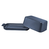 Маслёнка, 20х12 см, фарфор P, синяя, MW451-IA0398 Маслёнка, 20х12 см, фарфор P, синяя, MW451-IA0398