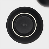 Набор чайный фарфоровый Magistro Matt black 4 предмета 9925813 Набор чайный фарфоровый Magistro Matt black 4 предмета 9925813
