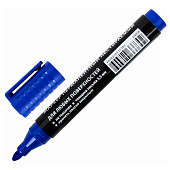  Маркер перманентный синий BRAUBERG,ULTRA MARKER, 3,5 мм, с клипом, 152206 