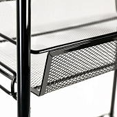 Этажерка Ладья 24К, черный Э342Ч Этажерка Ладья 24К, черный Э342Ч