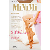 Гольфы женские MINIMI Elastic 20, 2 пары, Caramello, размер единый Гольфы женские MINIMI Elastic 20, 2 пары, Caramello, размер единый