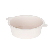  Миска для собак Альта (ALTA) круглая 3л, бежевый 