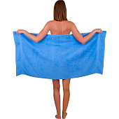 Полотенце 40х70 махровое Ниагара (пл.500гр/кв.м) (13-4410, голубой) Полотенце 40х70 махровое Ниагара (пл.500гр/кв.м) (13-4410, голубой)