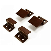 Крепление для москитной сетки металл, коричневый (4 шт) - пакет Tech-Krep Крепление для москитной сетки металл, коричневый (4 шт) - пакет Tech-Krep