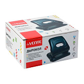  Дырокол  35л метал deVENTE черный с линейкой, 4020815 