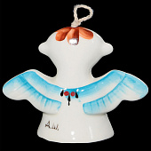  Колокольчик фарфоровый Ангел, 8 см, 3572219 
