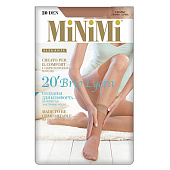  Женские носки MINIMI Brio 20, 2 пары, цвет Daino, размер единый 