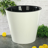 Кашпо "Rosemary" D330мм 16,0л дренаж.вставка, на колесиках Белый(ING1557) Кашпо "Rosemary" D330мм 16,0л дренаж.вставка, на колесиках Белый(ING1557)