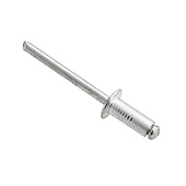 Заклепка вытяжная алюм/сталь 4,0х16 (16 шт)