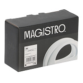 Салфетница Magistro «Бланш», 13х3.5х8 см, фарфор, белая, 4177909