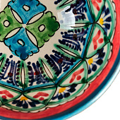 Пиала чайная Риштанская керамика "Узоры" большая, микс 5279338 Пиала чайная Риштанская керамика "Узоры" большая, микс 5279338