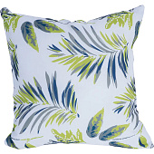  Подушка декоративная 40х40 Папоротник рогожка  16151 