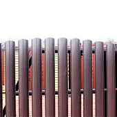 Евроштакетник Европланка Престиж в пленке 129мм-1,5м RAL: 8017 Шоколадно-коричневый Евроштакетник Европланка Престиж в пленке 129мм-1,5м RAL: 8017 Шоколадно-коричневый