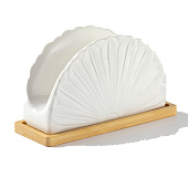 Салфетница фарфоровая на подставке BellaTenero «Тюльпан», 15,5х9 см, белый 9213644 Салфетница фарфоровая на подставке BellaTenero «Тюльпан», 15,5х9 см, белый 9213644