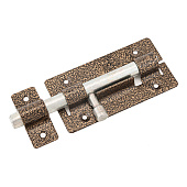 Засов дверной ЗД-01 бронза Засов дверной ЗД-01 бронза