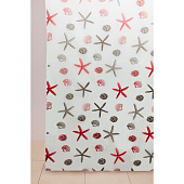  Штора для ванной 180х180 WS-800 LZ-0293 бежевая 