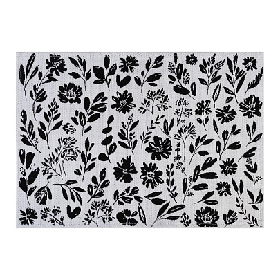 Салфетка (жаккард) 30х45 Этель Flowers black 6705302 Салфетка (жаккард) 30х45 Этель Flowers black 6705302