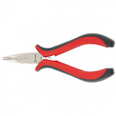 Длинногубцы Mini, 130 мм, никелированные, изогнутые, авторазжим, двухкомпонентные рукоятки// Matrix Длинногубцы Mini, 130 мм, никелированные, изогнутые, авторазжим, двухкомпонентные рукоятки// Matrix