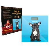  Весы напольные МАТРЕНА МА-090 (180кг) собака (007296) 