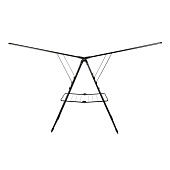 Сушилка для белья двухуровневая 21 м черный СБ8/Ч Сушилка для белья двухуровневая 21 м черный СБ8/Ч