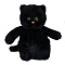  Мягкая игрушка, Котик черный, 25 см 