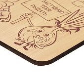 Доска разделочная деревянная "Овощной бунт", 29х21х0,6 см MARMITON /20 17660 Доска разделочная деревянная "Овощной бунт", 29х21х0,6 см MARMITON /20 17660