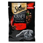 Влажный корм Sheba Craft кусочки говядины в соусе 75г