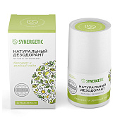 Дезодорант SYNERGETIC натуральный бергамот - зеленый лайм, шариковый , 50мл Арт.300016 