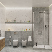  Плитка  40х27 Vega grey серый 9VG0008TG /Global Tile (1,08м2) 