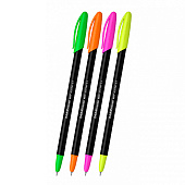  Набор ручек шариковых 4 шт, ErichKrause, Neo Stick Accent, узел 0,7 мм, синяя 10524956 