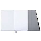 Ежедневник недатированный А5 145х213мм BRAUBERG Vogue, под кожу, магнитный клапан 160л серый 116224 Ежедневник недатированный А5 145х213мм BRAUBERG Vogue, под кожу, магнитный клапан 160л серый 116224