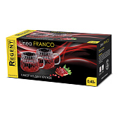Кружки для горячих напитков 400мл,2шт Linea FRANCO 93-FR-BR-02-400 Кружки для горячих напитков 400мл,2шт Linea FRANCO 93-FR-BR-02-400