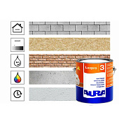 В/Д краска интерьерная высокоукрывистая AURA LUXPRO 3 2,5л В/Д краска интерьерная высокоукрывистая AURA LUXPRO 3 2,5л