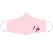 Маска гигиеническая многоразовая детская, бязь, розовая, МБ07 Маска гигиеническая многоразовая детская, бязь, розовая, МБ07