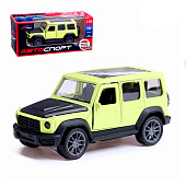 Машина металлическая Автоград "Джип", 1:36, инерция, открываются двери, зеленый, 10292552 Машина металлическая Автоград "Джип", 1:36, инерция, открываются двери, зеленый, 10292552